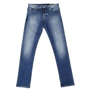 Armani Exchange Blue Jeans Skinny Leg Denim Waist 31